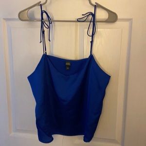 wild fable satin crop top